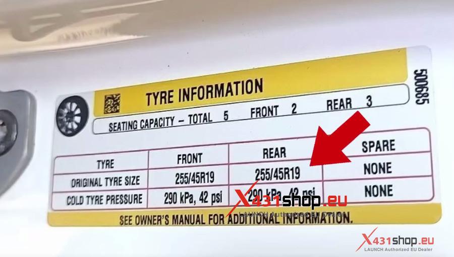 How to install LAUNCH T Sensor B on 2022 Tesla Model Y (6)