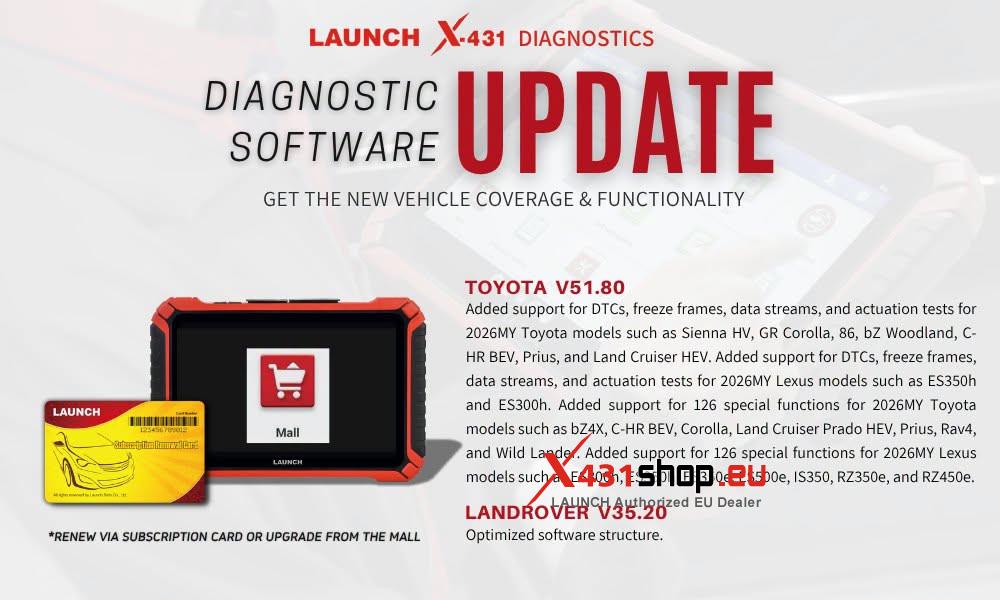 launch x431 update 20261014